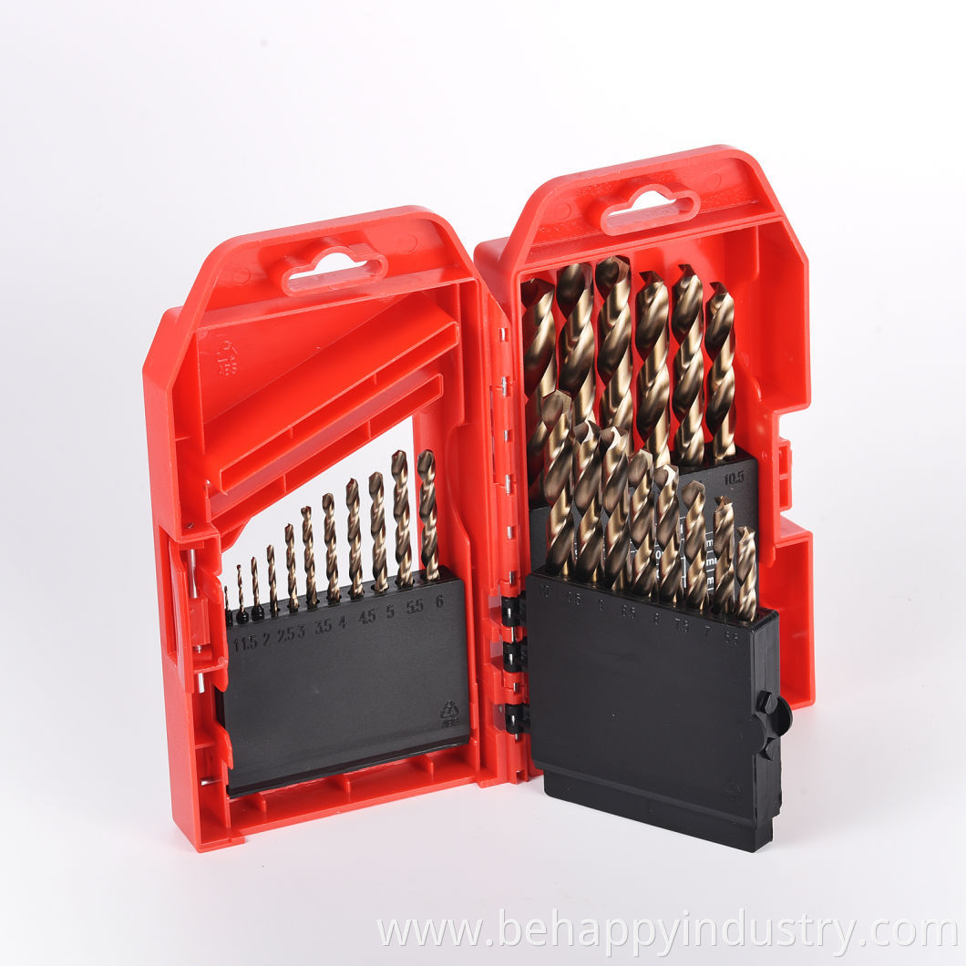 HSS Fully Ground Twist Drill Bit Set 25PCS Set (GMD-004)